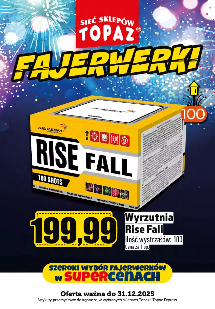 Gazetka promocyjna Topaz - Gazetka - ważna 01.12 do 31.12.2025 - strona 21 - produkty: Top