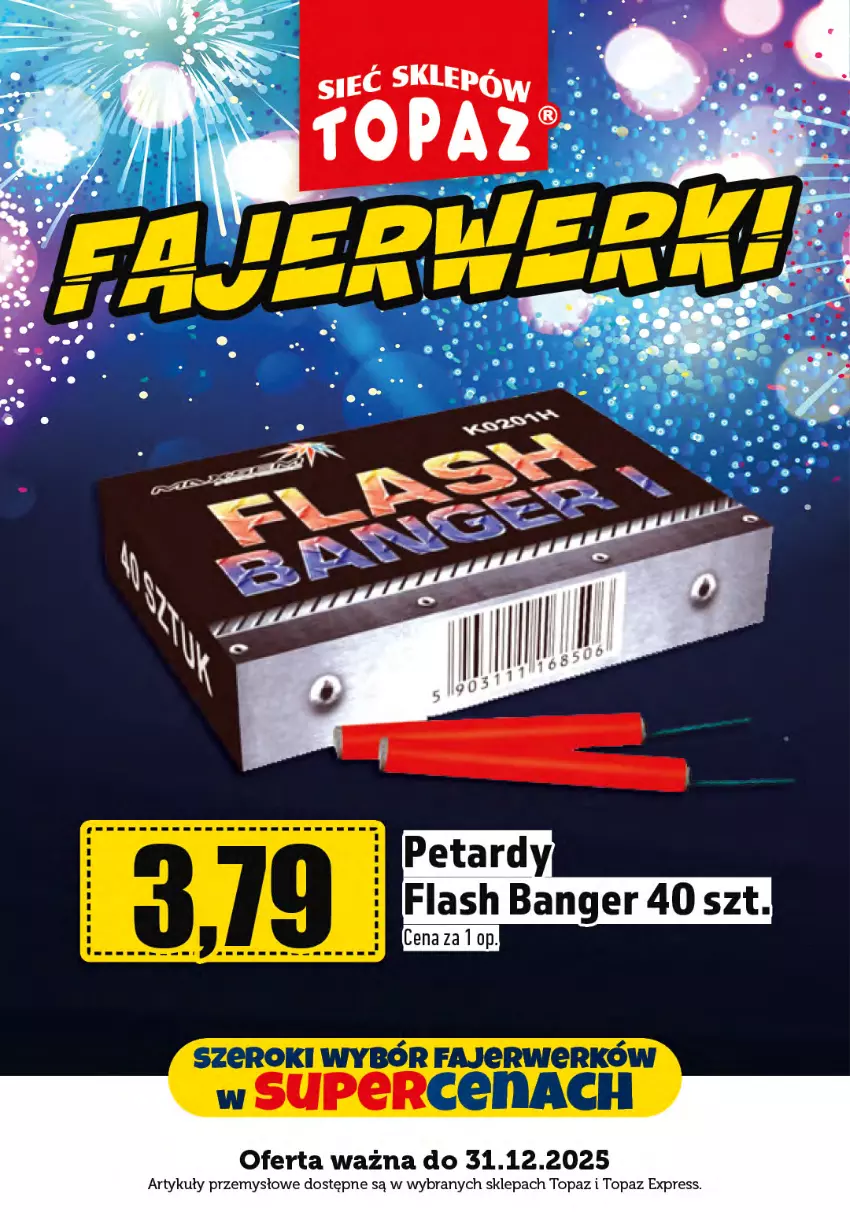 Gazetka promocyjna Topaz - Gazetka - ważna 01.12 do 31.12.2025 - strona 6 - produkty: Fa, Top