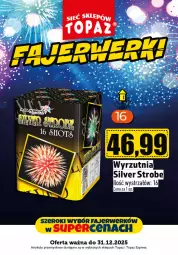 Gazetka promocyjna Topaz - Gazetka - Gazetka - ważna od 31.12 do 31.12.2025 - strona 9 - produkty: Top, Strzałów, Fa