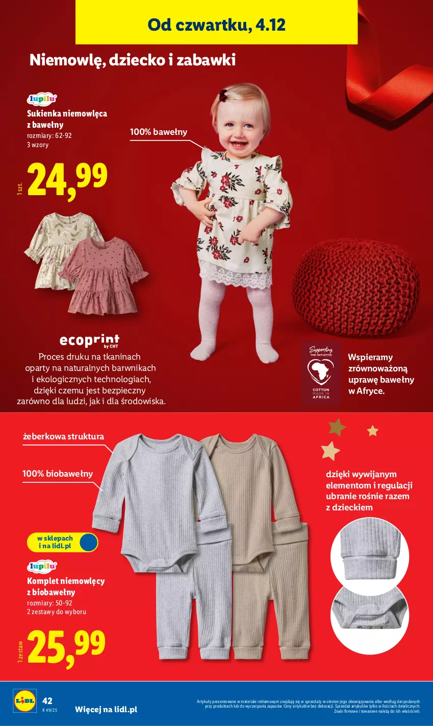 Gazetka promocyjna Lidl - GAZETKA - ważna 01.12 do 07.12.2025 - strona 48 - produkty: Piec, Sukienka