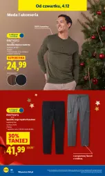 Gazetka promocyjna Lidl - GAZETKA - Gazetka - ważna od 07.12 do 07.12.2025 - strona 38 - produkty: Kosz, Koszulka, Moda, Spodnie