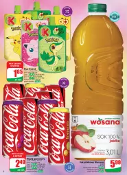 Gazetka promocyjna Dino - Weekendowe okazje - Gazetka - ważna od 17.10 do 17.10.2026 - strona 2 - produkty: Sok, Por, Mus, Sok jabłkowy, Napój gazowany, Kubuś, Wosana, Napój