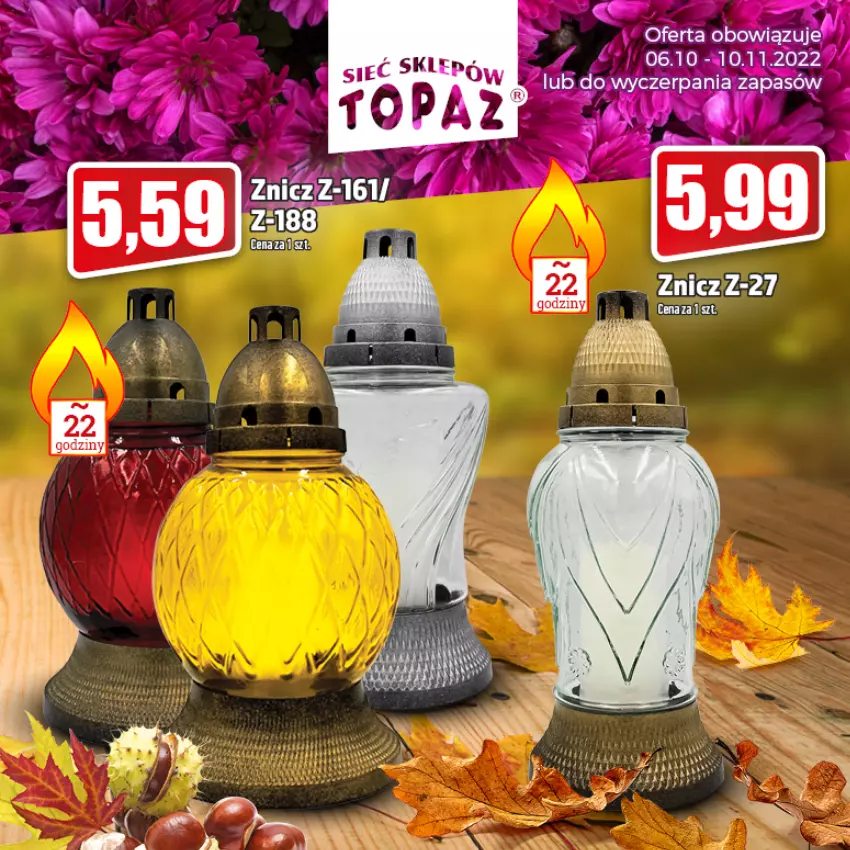 Gazetka promocyjna Topaz - Gazetka - ważna 06.10 do 10.11.2022 - strona 3