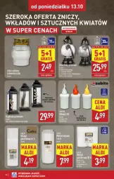 Gazetka promocyjna Aldi - Pełna oferta - Gazetka - ważna od 18.10 do 18.10.2025 - strona 22 - produkty: Ser, Gra, Znicz, Olej, Wkład olejowy