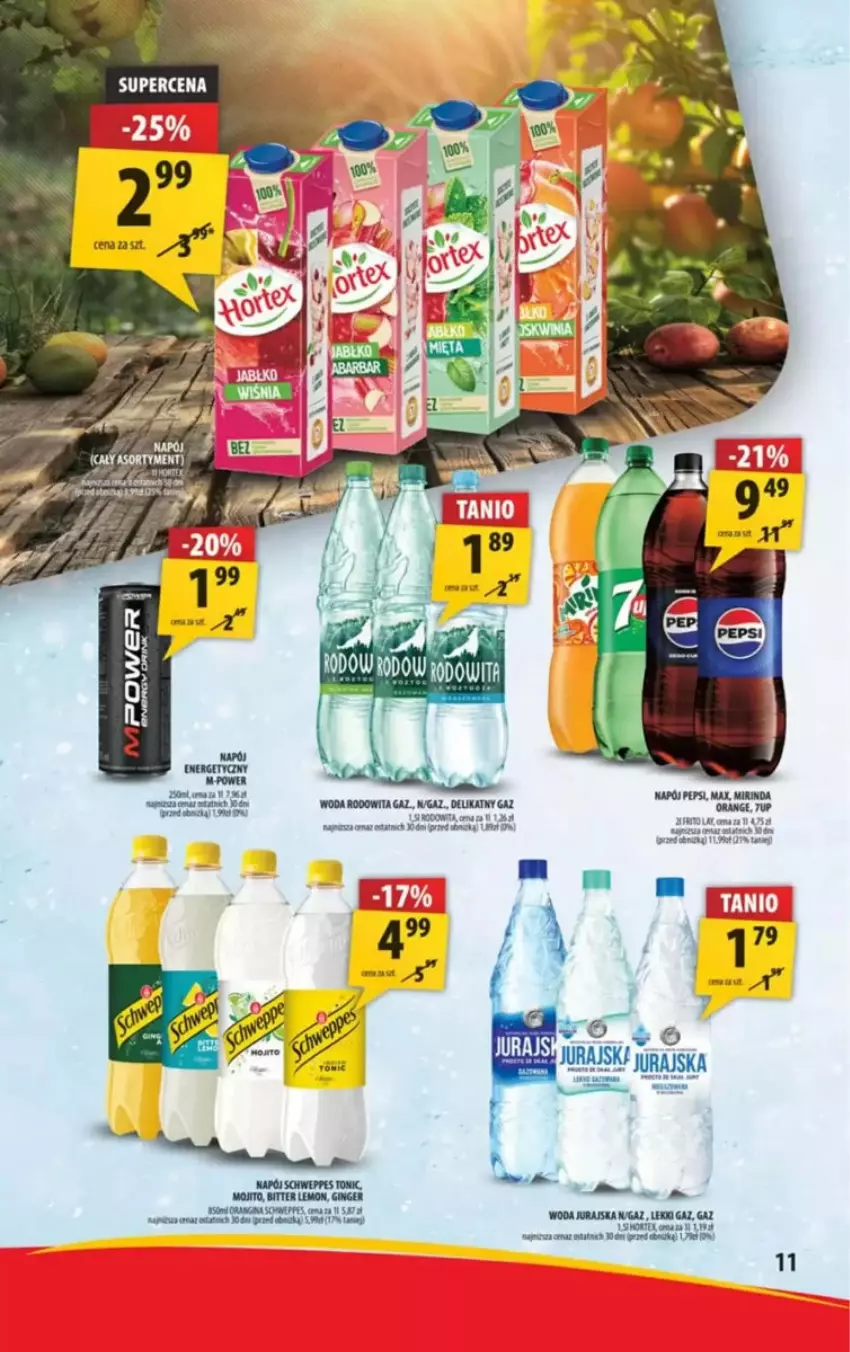 Gazetka promocyjna Arhelan - ważna 21.03 do 31.03.2025 - strona 3 - produkty: Fa, Mirinda, Napój, Pepsi, Woda