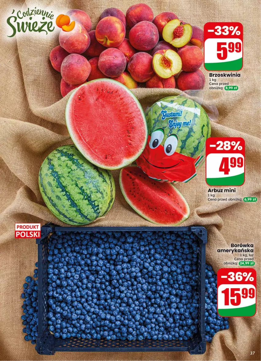 Gazetka promocyjna Dino - Gazetka 31 / 2026 - ważna 29.07 do 04.08.2026 - strona 37 - produkty: Arbuz