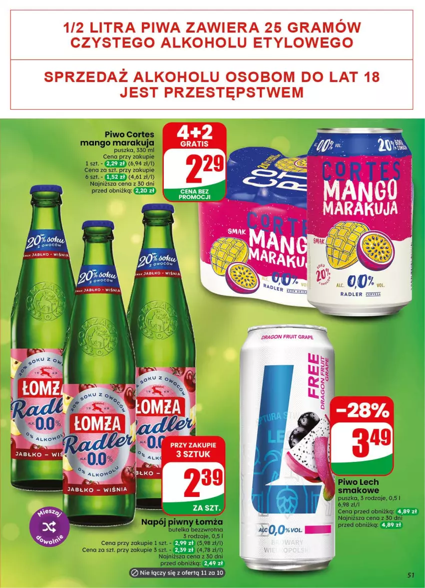 Gazetka promocyjna Dino - Gazetka 31 / 2026 - ważna 29.07 do 04.08.2026 - strona 51 - produkty: Gra, Mango, Napój, Piwa, Piwo