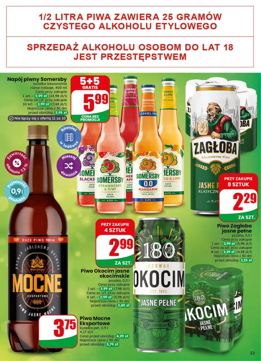 Gazetka promocyjna Dino - Gazetka 31 / 2026 - ważna 29.07 do 04.08.2026 - strona 53 - produkty: Gra, Piwa, Piwo
