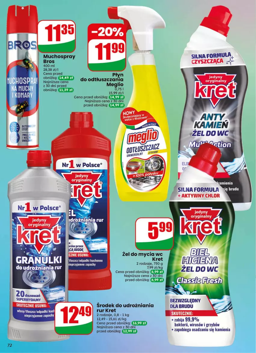 Gazetka promocyjna Dino - Gazetka 31 / 2026 - ważna 29.07 do 04.08.2026 - strona 72 - produkty: Gin, Kret