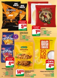 Gazetka promocyjna Dino - Gazetka 31 / 2026 - Gazetka - ważna od 04.08 do 04.08.2026 - strona 48 - produkty: Orzechy włoskie, Sok, Orzeszki, Orzeszki w skorupce, Chipsy, Felix, Omega-3, Bakalland