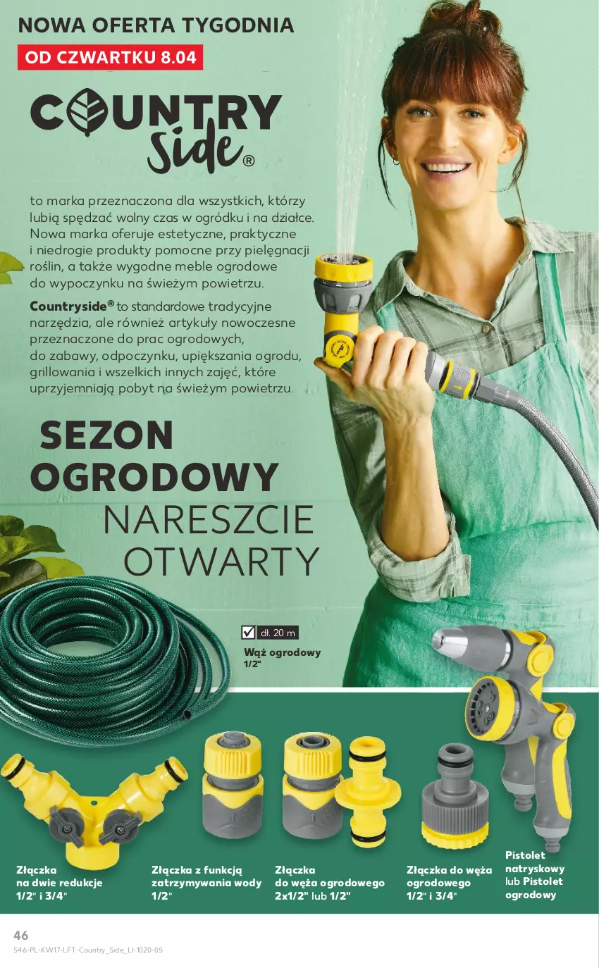 Gazetka promocyjna Kaufland - OFERTA TYGODNIA - ważna 28.04 do 05.05.2021 - strona 46 - produkty: Grill, Meble, Ogród, Pistolet