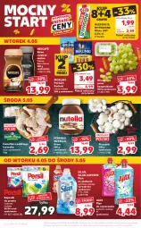 Gazetka promocyjna Kaufland - OFERTA TYGODNIA - Gazetka - ważna od 05.05 do 05.05.2021 - strona 56 - produkty: Piec, Kurczak, Nescafé, Nutella, Kawa rozpuszczalna, Gra, Ajax, Parówki, Kawa, Mlekovita, Lack, Silan, Płyn do płukania, Winogrona, Morliny, Ferrero, Kapsułki do prania, Wino, Berlinki, Mleko