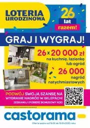Gazetka promocyjna Castorama - Gazetka - ważna od 10.04 do 10.04.2023 - strona 1 - produkty: Gra, Rama, Astor, Ogród