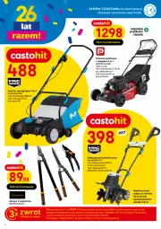 Gazetka promocyjna Castorama - Gazetka - ważna od 10.04 do 10.04.2023 - strona 2 - produkty: Noż, Gry, Kosiarka spalinowa z napędem, Rama, Sekator, Kosz, Astor, Nawóz, Kosiarka
