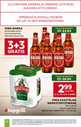 Gazetka promocyjna Stokrotka - Supermarket - Gazetka - ważna od 28.04 do 28.04.2026 - strona 14 - produkty: Piwa, Piwo, Warzywa, Gra, Kasztelan, Warka, Optima, Owoce, Mięso