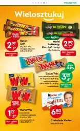 Gazetka promocyjna Żabka - Gazetka - ważna od 24.10 do 24.10.2023 - strona 24 - produkty: Kawa, Twix, Lion, Burger, Czekolada, Baton, Herbata, Kinder
