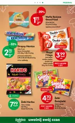 Gazetka promocyjna Żabka - Gazetka - ważna od 24.10 do 24.10.2023 - strona 39 - produkty: Ciastka, Ryż, Wafle, 7 Days, Rogal, Mentos, Fanta, Kakao, Haribo, Fa