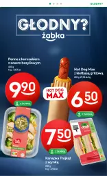 Gazetka promocyjna Żabka - Gazetka - ważna od 24.10 do 24.10.2023 - strona 8 - produkty: Kurczak, Pierogi, Sos, Hot dog, Kawa, Penne, Bagietka, Burger, Bazyl, Grill, Herbata