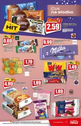 Gazetka promocyjna Topaz - Gazetka - Gazetka - ważna od 22.09 do 22.09.2021 - strona 13 - produkty: Ciastka, Top, Sok, Cukier, Wafelek, Klej, Mleczko, Czekolada, Ptasie mleczko, Baton, Cukierki, Gala, Biszkopty, Milka, K2