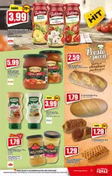 Gazetka promocyjna Topaz - Gazetka - Gazetka - ważna od 22.09 do 22.09.2021 - strona 9 - produkty: Piec, Makaron, Top, Sos, Sok, Mus, Hamburger, Burger, Pudliszki, Chleb, Heinz, Musztarda, Danie gotowe