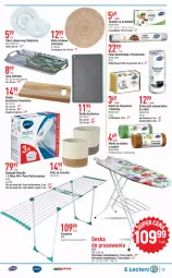 Gazetka promocyjna E Leclerc - Gazetka - ważna od 03.09 do 03.09.2022 - strona 29 - produkty: Ser, Pur, Dzbanek, Brit, Worki na śmieci, Stojak, Kosz, Salaterka, Taca, Talerz, Wełna, Talerz deserowy, Worki na śmiec, Suszarka, Deser, Pokrowiec, Brita, Folia aluminiowa
