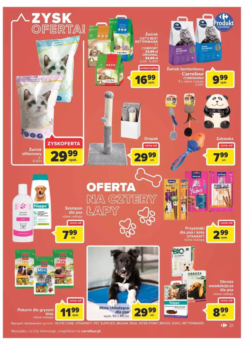 Gazetka promocyjna Carrefour - Gazetka Carrefour Zyskoteka - ważna 05.07 do 16.07.2022 - strona 21 - produkty: Mata chłodząca