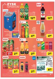 Gazetka promocyjna Carrefour - Gazetka Carrefour Zyskoteka - Gazetka - ważna od 16.07 do 16.07.2022 - strona 17 - produkty: Hoop, Sok, Coca-Cola, Pepsi, Aloe vera, Napój gazowany, Tymbark, Syrop, Fanta, Sprite, Napój, Fa