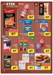 Gazetka promocyjna Carrefour - Gazetka Carrefour Zyskoteka - Gazetka - ważna od 16.07 do 16.07.2022 - strona 6 - produkty: Krakus, Sok, Por, Sokołów, Parówki, Madej Wróbel, Szynka, Tarczyński, Burger, Sport, Morliny, Boczek, Kaszanka, Frankfurterki, Kabanos, Kasza, Kiełbasa, Olewnik, Kiełbasa śląska, LG