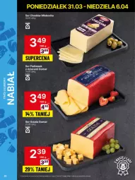 Gazetka promocyjna Delikatesy Centrum - NOWA GAZETKA Delikatesy Centrum od 31 marca! 31.03-6.04.2025 - Gazetka - ważna od 06.04 do 06.04.2025 - strona 20 - produkty: Ser, Gouda