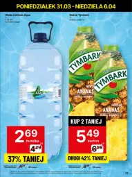 Gazetka promocyjna Delikatesy Centrum - NOWA GAZETKA Delikatesy Centrum od 31 marca! 31.03-6.04.2025 - Gazetka - ważna od 06.04 do 06.04.2025 - strona 33 - produkty: Ananas, LANA, Tymbark, Woda, Nektar, Grejpfrut