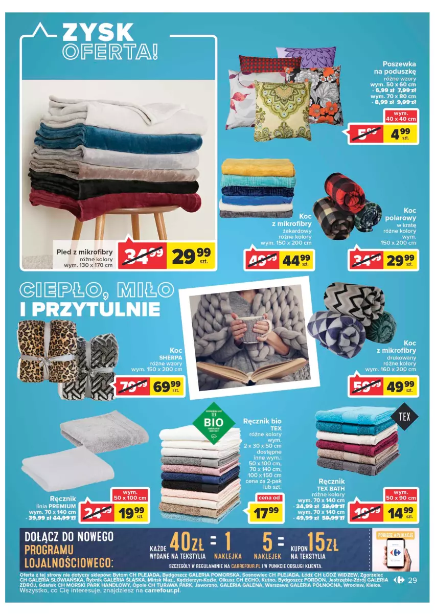 Gazetka promocyjna Carrefour - Gazetka Carrefour - ważna 08.11 do 19.11.2022 - strona 31 - produkty: Pled