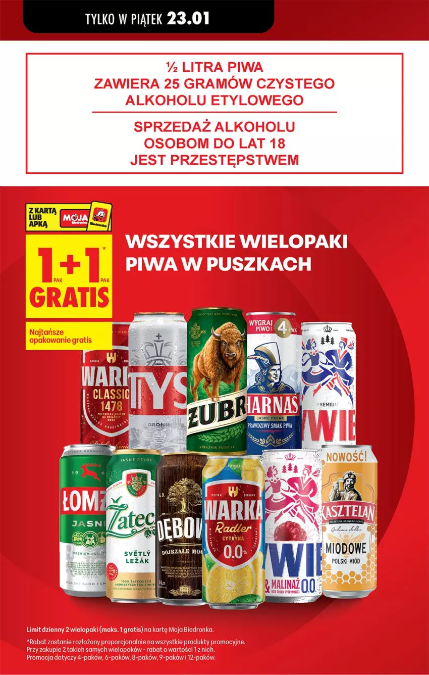 Gazetka promocyjna Biedronka - Gazetka - ważna 22.01 do 29.01.2026 - strona 15 - produkty: Miód