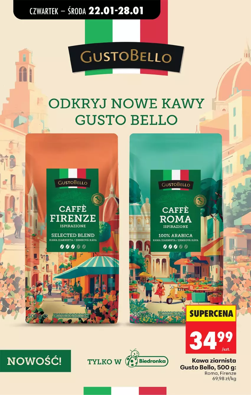 Gazetka promocyjna Biedronka - Gazetka - ważna 22.01 do 29.01.2026 - strona 53 - produkty: Bell, BIC, Kawa, Kawa ziarnista