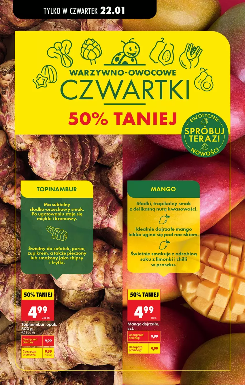 Gazetka promocyjna Biedronka - Gazetka - ważna 22.01 do 29.01.2026 - strona 75 - produkty: Mango