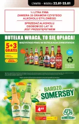 Gazetka promocyjna Biedronka - Gazetka - Gazetka - ważna od 29.01 do 29.01.2026 - strona 62 - produkty: Piwa, Piwo, Por, Gra, Somersby, Warka, Mango