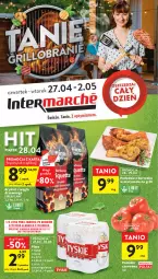 Gazetka promocyjna Intermarche - Gazetka Intermarche - Gazetka - ważna od 02.05 do 02.05.2023 - strona 1 - produkty: Piwa, Piwo, Kurczak, Gra, Tyskie, Grill, Podudzie z kurczaka
