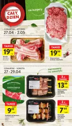 Gazetka promocyjna Intermarche - Gazetka Intermarche - Gazetka - ważna od 02.05 do 02.05.2023 - strona 5 - produkty: Mięso mielone, Karkówka wieprzowa, Ziemniaki, Burger, Boczek, Mięso z indyka, Mięso