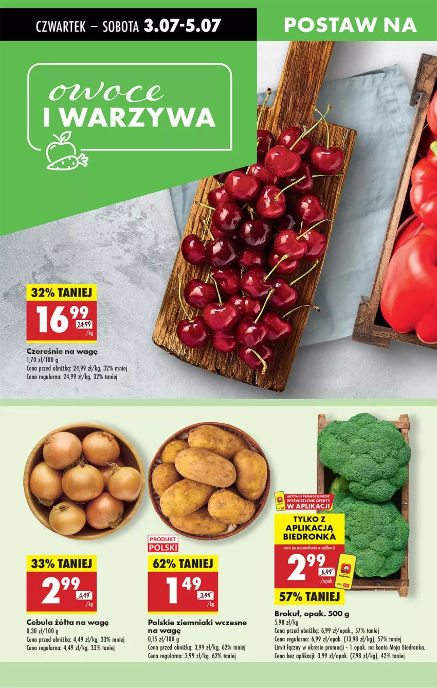 Gazetka promocyjna Biedronka - Od Czwartku - ważna 03.07 do 09.07.2025 - strona 18 - produkty: Cebula, Ziemniaki