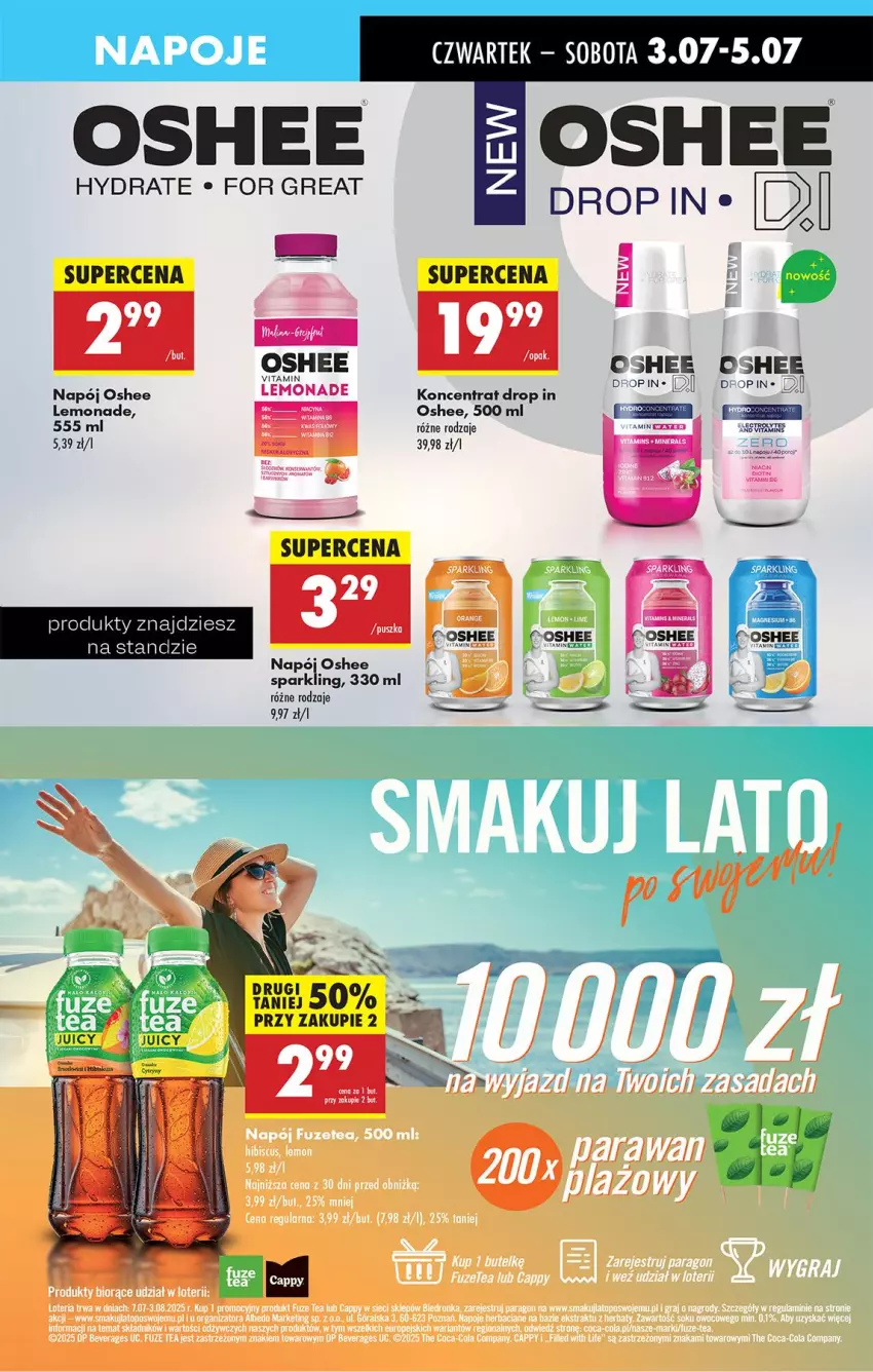 Gazetka promocyjna Biedronka - Od Czwartku - ważna 03.07 do 09.07.2025 - strona 51 - produkty: EPEE, Napój, Oshee