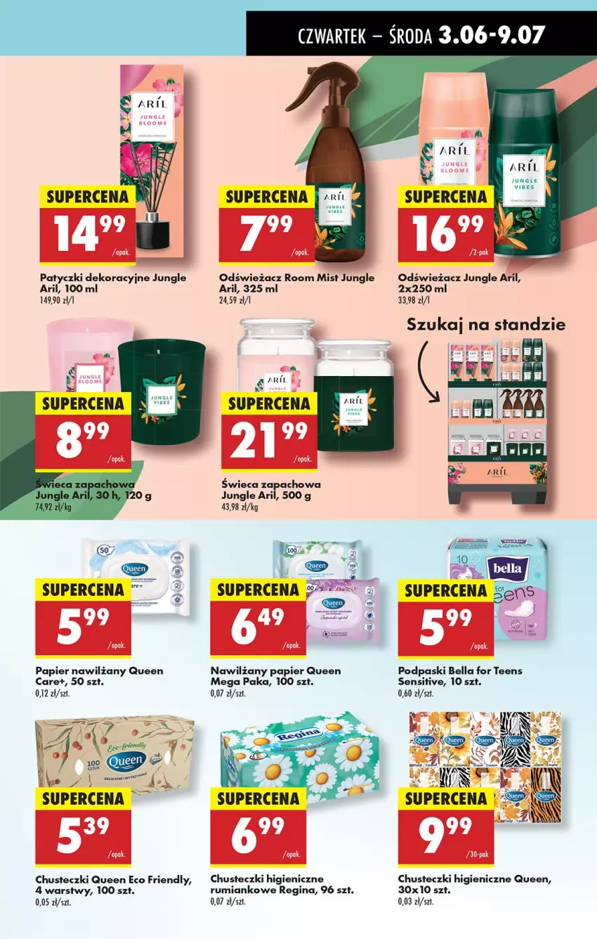 Gazetka promocyjna Biedronka - Od Czwartku - ważna 03.07 do 09.07.2025 - strona 59 - produkty: Bell, Bella, Chusteczki, Fa, Gin, Nawilżany papier, Papier, Podpaski, Rum