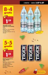 Gazetka promocyjna Biedronka - Od Czwartku - Gazetka - ważna od 09.07 do 09.07.2025 - strona 11 - produkty: Napój energetyczny, Tusz, Tiger, Napój, Cisowianka, Fa
