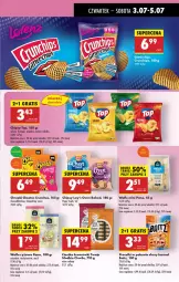 Gazetka promocyjna Biedronka - Od Czwartku - Gazetka - ważna od 09.07 do 09.07.2025 - strona 45 - produkty: Piwa, Ketchup, Ciastka, Cheetos, Top, Sól, Ryż, Por, Mus, Gin, Gra, Papryka, Chipsy, Chrupki, Wafle, Crunchips, Precelki, Fa
