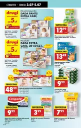 Gazetka promocyjna Biedronka - Od Czwartku - Gazetka - ważna od 09.07 do 09.07.2025 - strona 56 - produkty: Mus, Gra, Gerber, Majtki, Pasta do zębów, Kask, Dada, Płatki kosmetyczne, Be Be, Pieluchomajtki, Colgate, LG