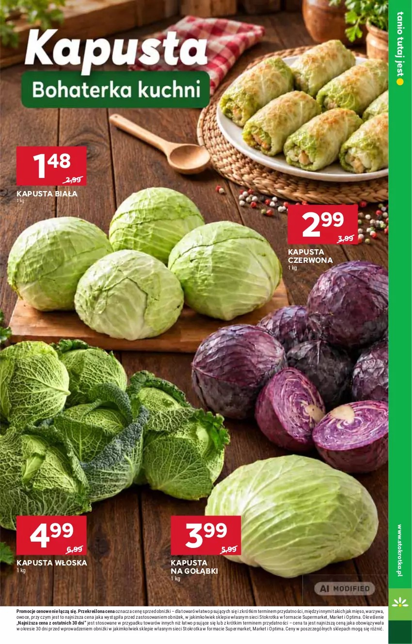 Gazetka promocyjna Stokrotka - Supermarket - ważna 17.09 do 23.09.2026 - strona 9 - produkty: Mięso, Optima, Owoce, Warzywa