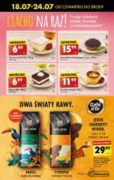 Gazetka promocyjna Biedronka - Od czwartku - Gazetka - ważna od 24.07 do 24.07.2024 - strona 33 - produkty: Ser, Gin, Borówka, Kawa ziarnista, Kawa, Tarta