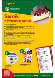 Gazetka promocyjna Groszek - Gazetka - Gazetka - ważna od 18.05 do 18.05.2021 - strona 2 - produkty: Piec, Top, Ser, Papier, Twaróg, Cukier, Mascarpone, Herbatniki, Piekarnik, Drzwi, Masło, Budyń, Groszek