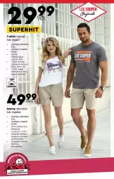 Gazetka promocyjna Biedronka - Okazje tygodnia - Gazetka - ważna od 03.08 do 03.08.2022 - strona 28 - produkty: Gra, Szorty, Granat, T-shirt, Wełna