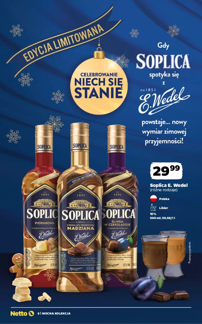 Gazetka promocyjna Netto - Alkohole - Mocne - ważna 05.01 do 17.01.2026 - strona 6 - produkty: E. Wedel, Likier, Soplica
