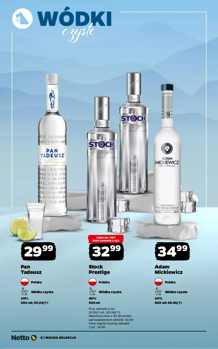 Gazetka promocyjna Netto - Alkohole - Mocne - ważna 05.01 do 17.01.2026 - strona 8 - produkty: Stock, Wódka