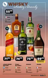 Gazetka promocyjna Netto - Alkohole - Mocne - Gazetka - ważna od 17.01 do 17.01.2026 - strona 15 - produkty: Koc, Gin, Whiskey, Jameson, Johnnie Walker, Stock, Whisky, Brandy